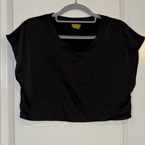 Daisy Black Crop Top for Women